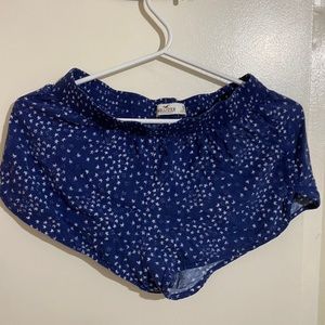 Hollister shorts (S) blue with white stars